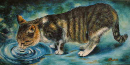 medium Huile - Peinture - Martine Larochelle