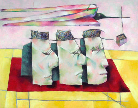 medium Huile - Peinture - Jean Letarte