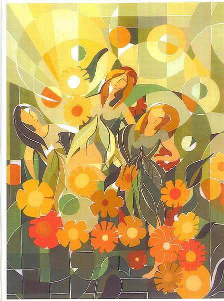 medium Acrylique - Peinture - Oprina-Felicia Dolea