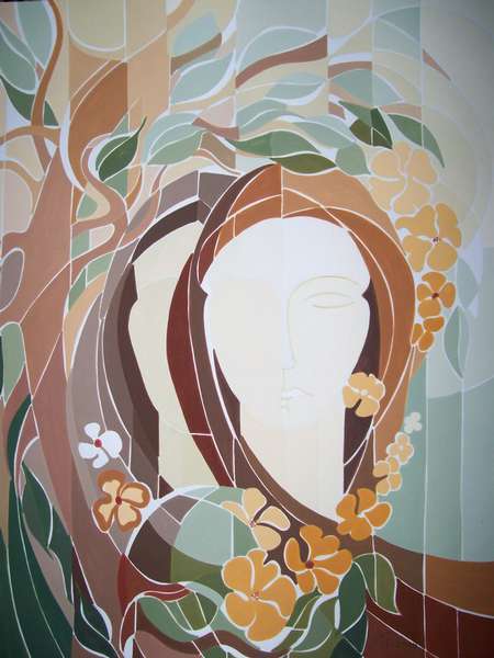 medium Acrylique - Peinture - Oprina-Felicia Dolea