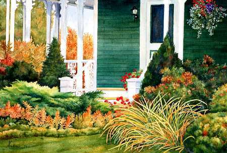 medium Aquarelle - Peinture - Aline Labrie