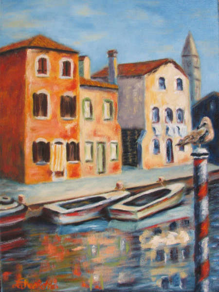 medium Huile - Peinture - Martine Larochelle