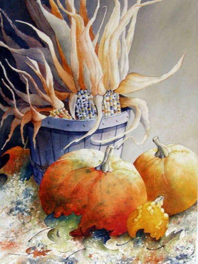 medium Aquarelle - Peinture - Gaétane Lessard