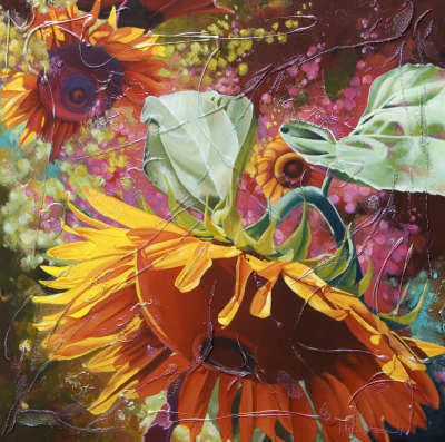 medium Mix-Média - Peinture - Josée Fontaine