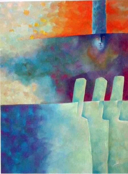 medium -- - Peinture - Jean Letarte