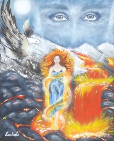 medium Huile - Peinture - Luda Lebedeva