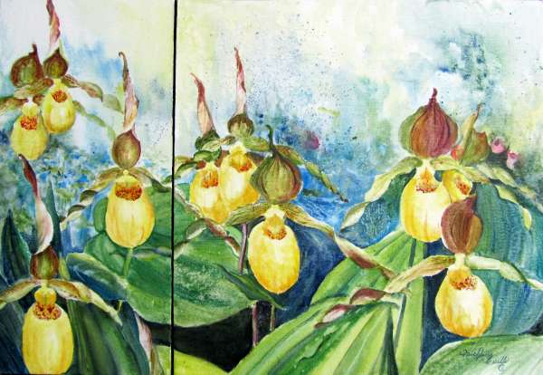 medium Acrylique - Peinture - Micheline Caillé