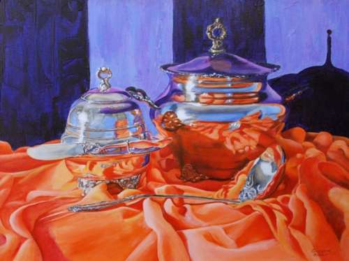 medium Huile - Peinture - Suzanne Bélair