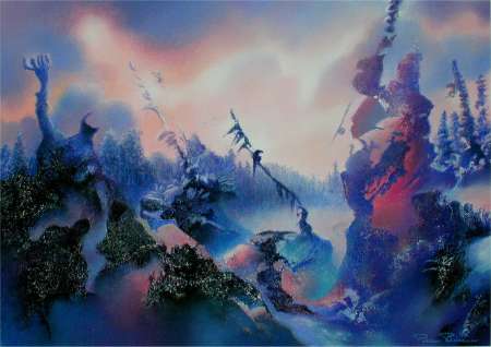 medium Pastel sec - Peinture - Pierre Bureau