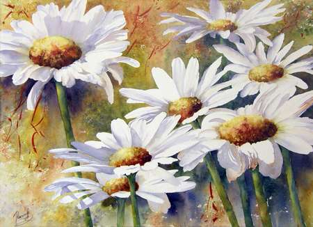 medium Aquarelle - Peinture - Gaétane Lessard