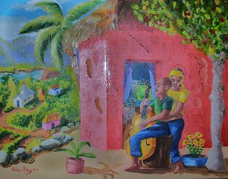 medium Huile - Peinture - Alix Rey