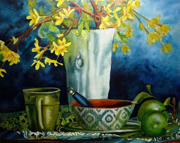 medium Huile - Peinture - Diane Forest