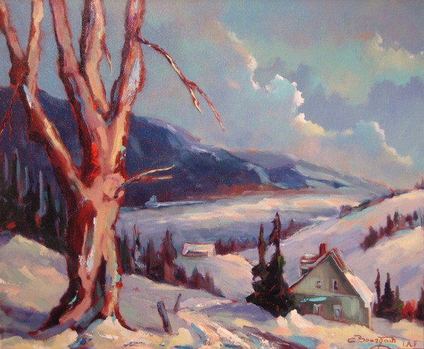 medium  - Peinture - Clarence Bourgoin