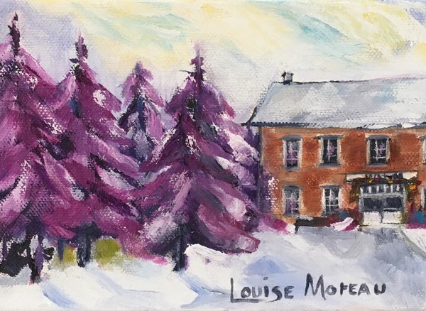 medium Huile - Peinture - Louise Moreau