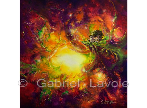 medium Huile - Peinture - Gabriel Lavoie