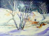 Sandra Grégoire - Les bouleaux, l`hiver