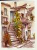 Gisèle Rivard - escalier à Buis-les-Baronnies,Provence