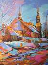 Victoria Cananova - L'Assomption  en hiver Saint-Gerard  Magella
