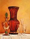 Marie Montiel - Le grand vase rouge