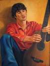 Martine Larochelle - Le guitariste songeur