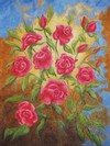 Angèle Gosselin - Bouquet de roses