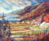 Pierre Labrecque - Automne aux Les Éboulements centre