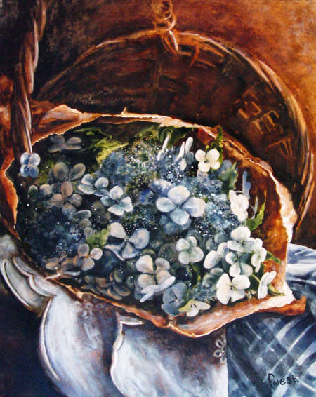 medium Aquarelle - Peinture - Diane Forest