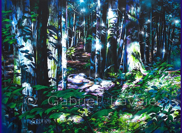 medium Huile - Peinture - Gabriel Lavoie
