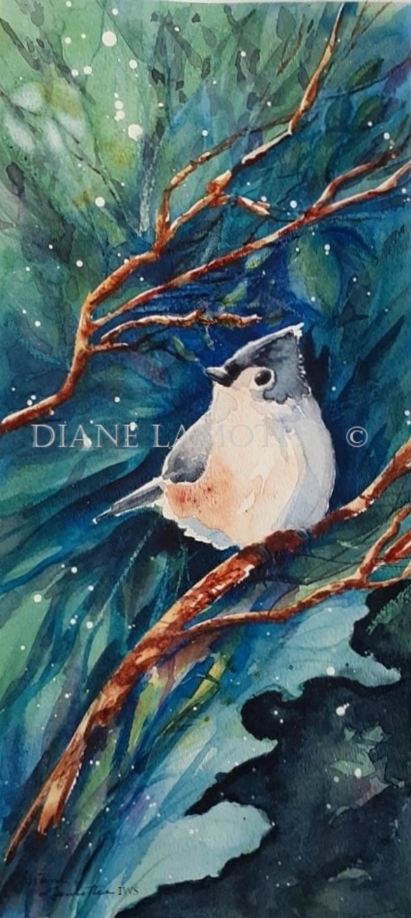 medium Aquarelle - Peinture - Diane Lamothe