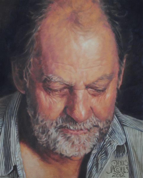 Autoportrait Denis Jacques Grand Maître en Beaux-arts AIBAQ