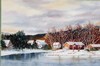 Gaétane Lessard - L'hiver au bord du lac