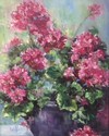 Carole Bennett - Les géraniums, fleurs de mon jardin