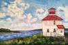 Louise Moreau - Le phare, Port Bickerton, NE